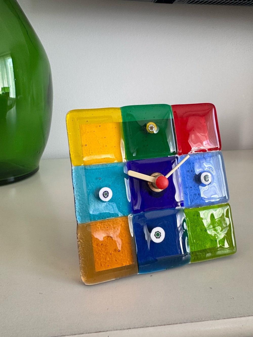Murano Glass Desk clock